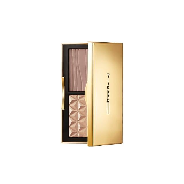 【M.A.C】造山運動精緻美顏組(口袋雙色修容打亮盤 7g #小金盒_雙11限定)