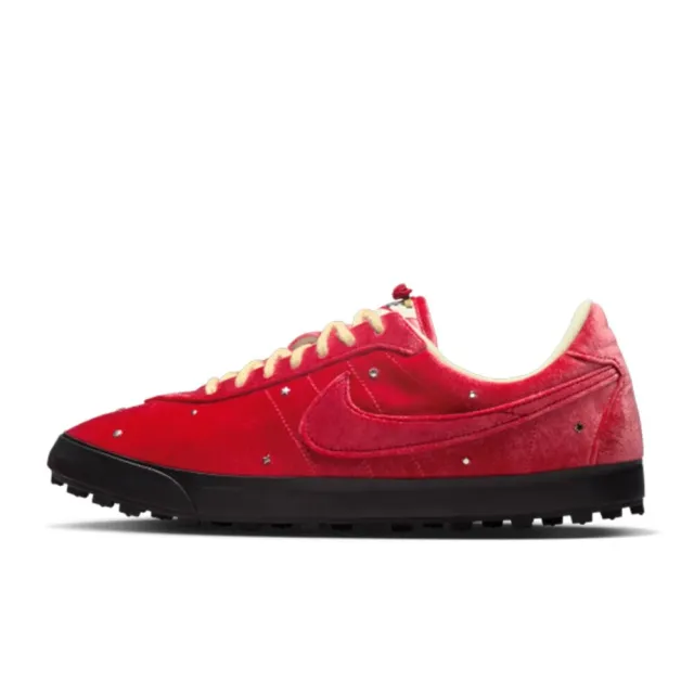 【NIKE 耐吉】Astro Grabber 紅天鵝絨 鉚釘 足球鞋 休閒鞋 運動鞋 男鞋 IM7747-660