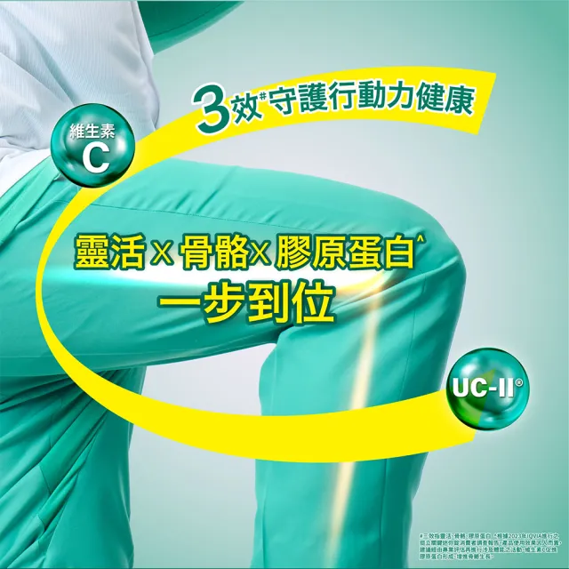 【挺立】關鍵迷你錠UCII 3盒組(30錠/盒-郭泓志代言 一天一錠 提升五大關鍵行動力  維生素C 鎂鋅銅錳)