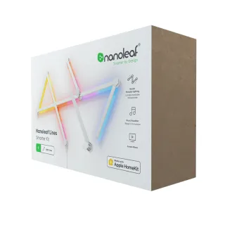 【nanoleaf】Lines 智能星座燈9條組(RGB 音樂 氣氛燈 LED燈 像素燈 壁燈 積木 組合 堆疊 玩具)