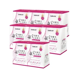 【EatBLISS 益比喜】好齡光白金蛋白大豆異黃酮plus 奶素(10包/盒x8 優蛋白幫助肌肉生長)