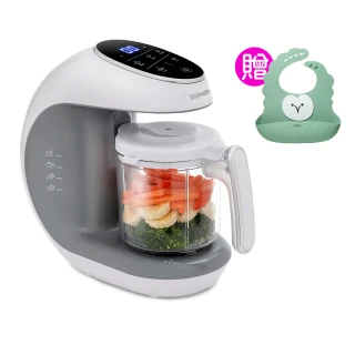 【KIDMORY】觸控式食物調理機-寶寶調理機 KM-352(副食品調理機/生日禮/新生兒禮/彌月禮/滿月禮/周歲禮)