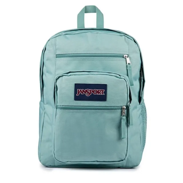 【JANSPORT】雙11 Big Student 後背包 運動包 雙肩背包 淡雅綠(JS0A47JKLA8)