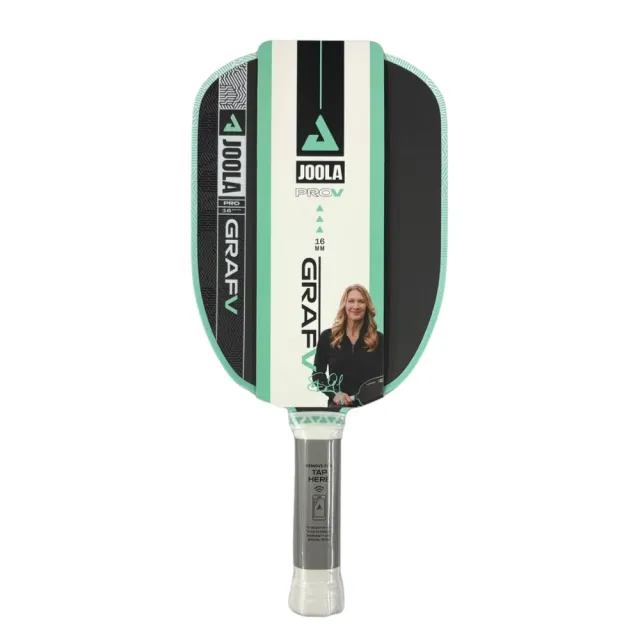 【JOOLA】JOOLA網球背景型GRAF PRO V GRAF SEASIDE GREEN 16mm 匹克球拍 淺綠(600595)