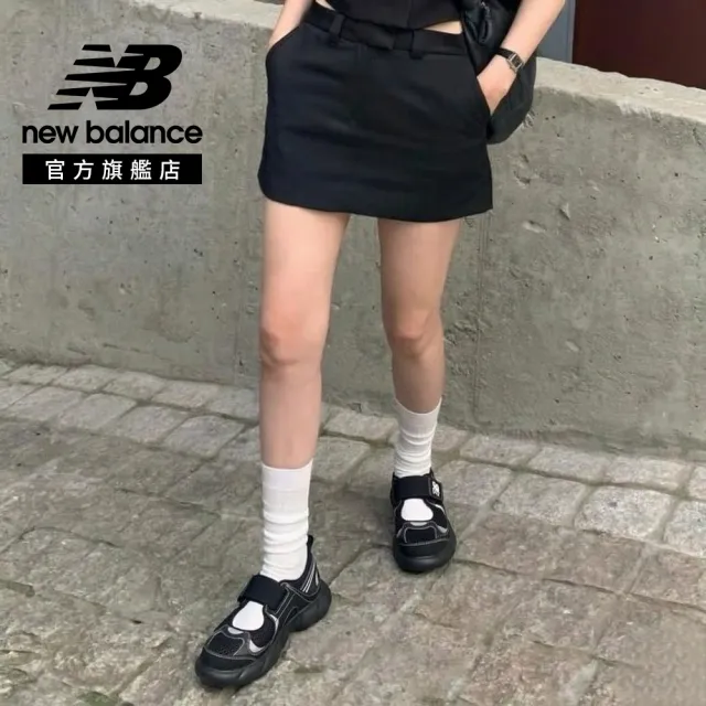 【NEW BALANCE】NB 大童鞋_瑪莉珍鞋_G23022S-M_男童/女童_黑色(21.5-25cm)