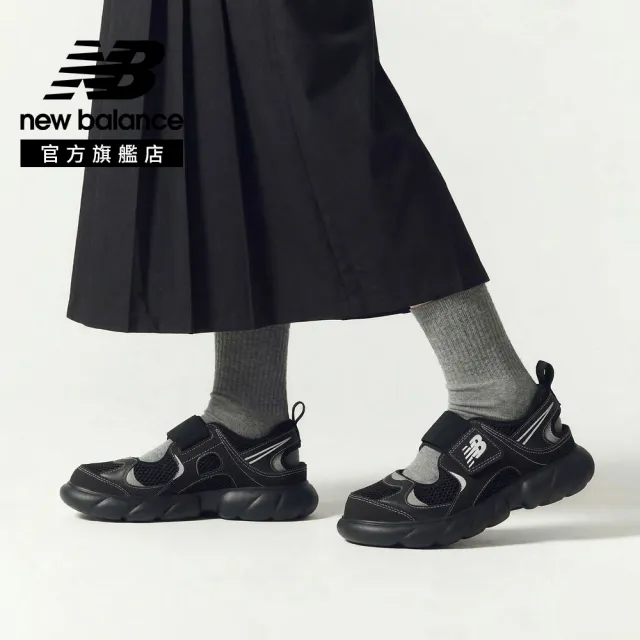 【NEW BALANCE】NB 大童鞋_瑪莉珍鞋_G23022S-M_男童/女童_黑色(21.5-25cm)