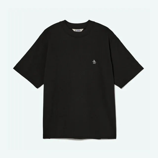 【Munsingwear】企鵝牌 男款黑色 企鵝140週年紀念短袖T恤 MGXP2505