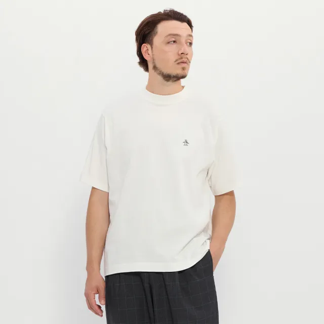 【Munsingwear】企鵝牌 男款白色 企鵝140週年紀念短袖T恤 MGXP2505
