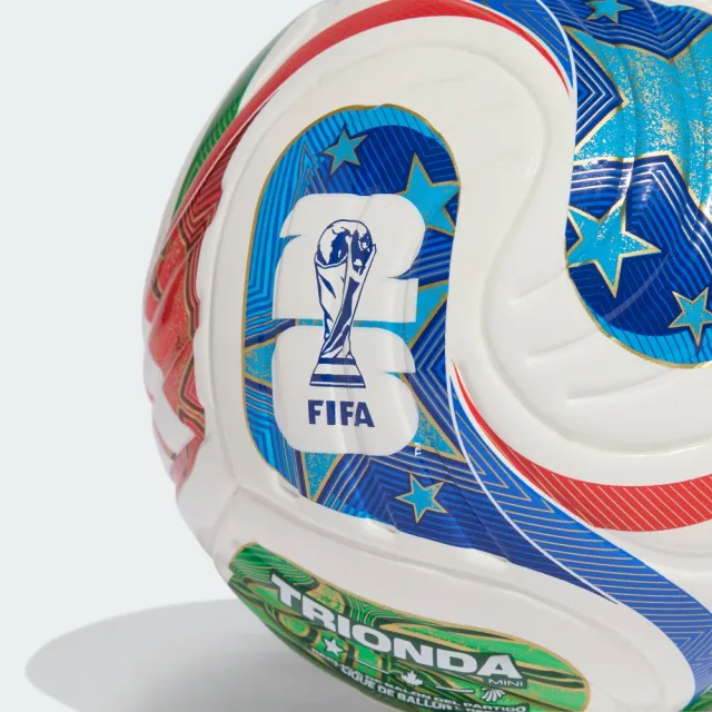 【adidas 愛迪達】FIFA 世界盃 TRIONDA 迷你球  足球 男/女 JD8034