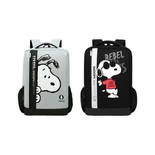 【SNOOPY 史努比】史努比後背包-兩款任選