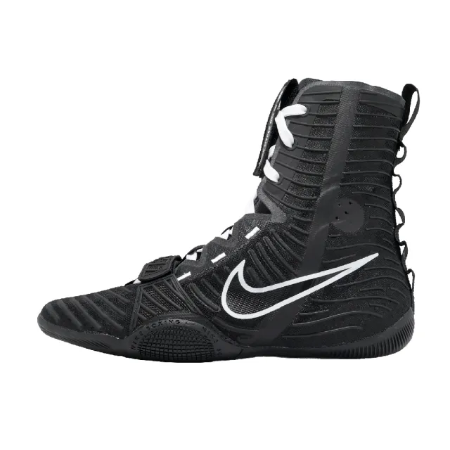 【NIKE 耐吉】拳擊鞋 Hyperko 3 男鞋 黑 白 頂級 高筒 輕量 支撐 穩定 抓地 HV6696-001