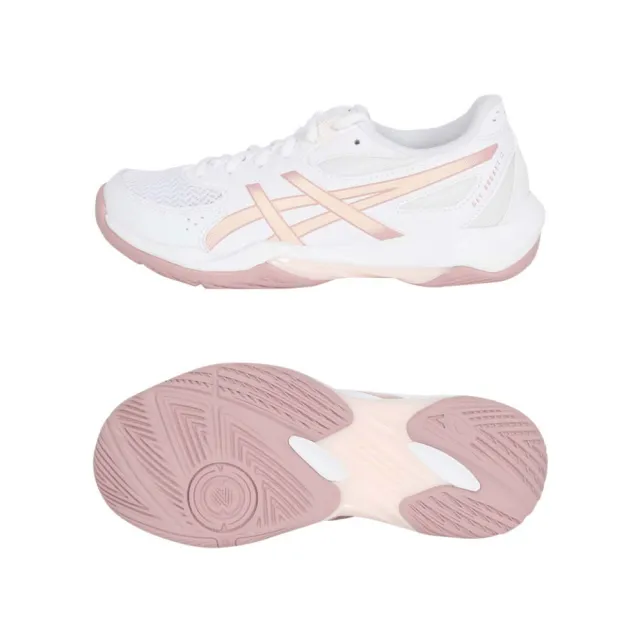 【asics 亞瑟士】GEL-ROCKET 12 女排球鞋-排球 亞瑟士 匹克球(1072A119-103)