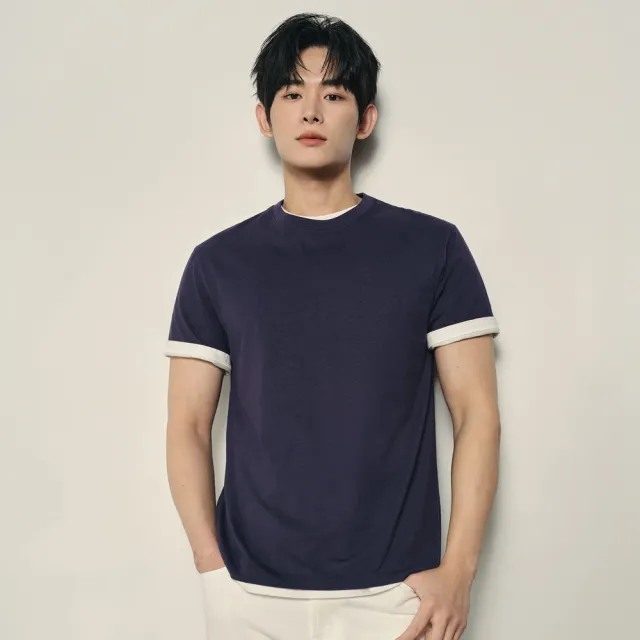 【GIORDANO 佐丹奴】男女裝 韓系選品/長袖T恤/短袖T恤/POLO/條紋T恤(多色任選)