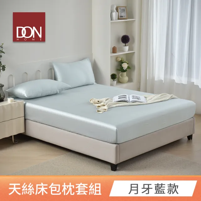 【DON】買1送1 台灣製天絲床包枕套組 雙人/加大-均一價(60支天絲)