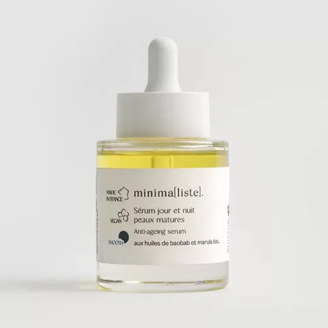 【MINIMALISTE】緊緻煥活日夜修護精華 緊緻彈潤 深層滋養 植萃抗氧精華油（30 ml）