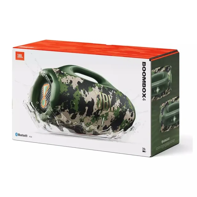 【JBL】BOOMBOX 4 攜帶式防水藍牙喇叭 英大公司貨