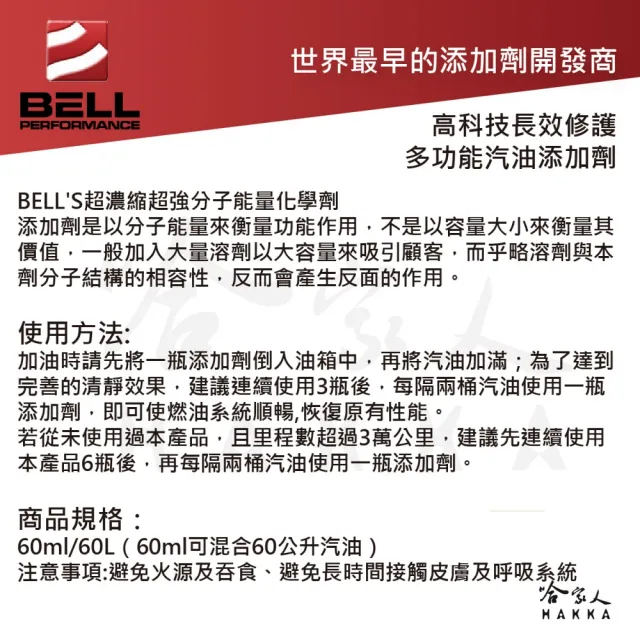 美國 BELL 全效多功能汽油車添加劑 新包裝 除碳 積碳 辛烷值提升 MIX-I-GO