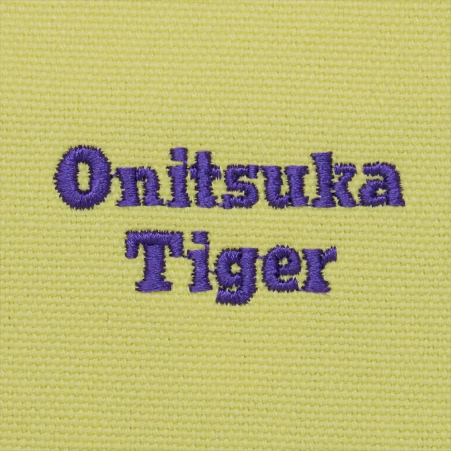 【Onitsuka Tiger】鬼塚虎 官方旗艦店 老虎吊牌黃色帆布托特包小(3183B266-750)