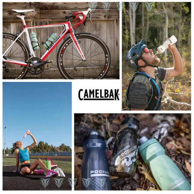 【CAMELBAK】710ml Podium Chill 保冷噴射水瓶 - 多色可選(雙倍保冷/自行車水壺/保冷/路跑/馬拉松)
