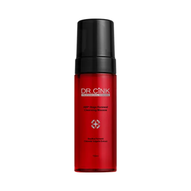 【DR.CINK 達特聖克】ABP三重煥膚淨涼潔顏慕斯 150ml (微米級綿密泡沫 3種酸煥膚成分 疏通毛孔)
