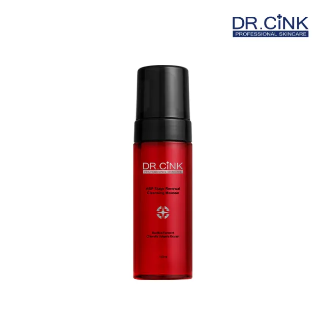 【DR.CINK 達特聖克】ABP三重煥膚淨涼潔顏慕斯 150ml (微米級綿密泡沫 3種酸煥膚成分 疏通毛孔)