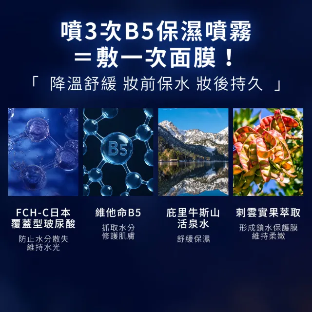 【DR.CINK 達特聖克】B5水活源肌膚保濕噴霧 100ml(保濕 噴霧 醫美推薦)