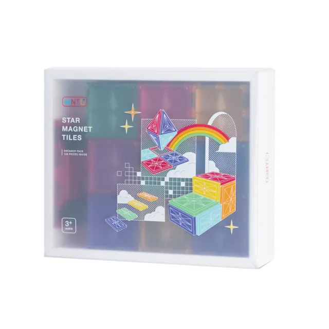 【MNTL】夢想家組合-磁力片 經典款一次擁有108pcs