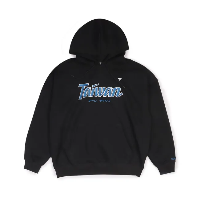 【MITCHELL & NESS】TEAM TAIWAN 北海道日本火腿鬥士帽T 黑 台日交流賽 中華隊 台灣 棒球 球衣