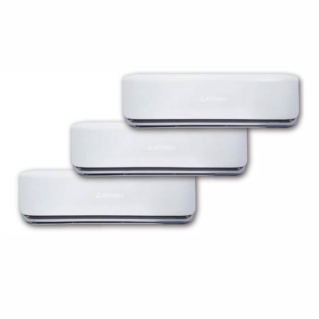 【MITSUBISHI 三菱重工】5坪+5坪+12坪一對三變頻冷暖分離式空調(DXM100ZST-W/DXK35ZST2x2台+DXK71ZRT2)