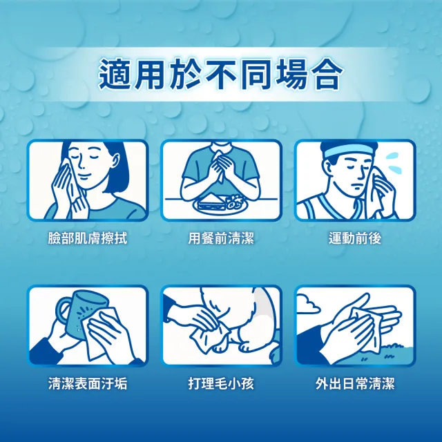 【TEMPO】冰川純水濕巾家庭裝45抽*10入(安心用於手口)