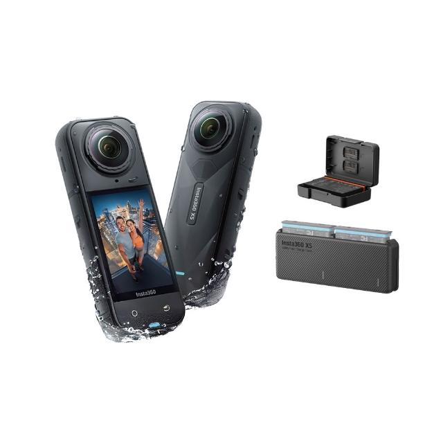 【Insta360】X5 360°口袋全景防抖相機 強化充電組(東城代理商公司貨)