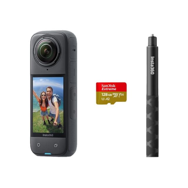 【Insta360】X4 360°口袋全景防抖相機 輕旅行套組(東城代理商公司貨)