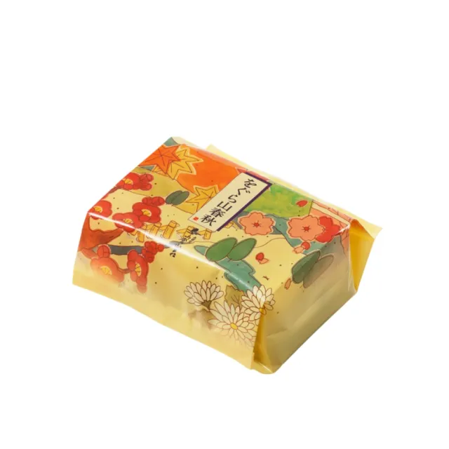 【小倉山莊】山春秋仙貝 10入/包(日本平行輸入 日本傳統點心 日本伴手禮 日式仙貝)