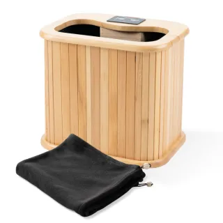 【巧福】遠紅外線原木桑拿機 輕便小型 UC-856(泡腳機/桑拿桶/桑拿屋/乾式足浴/泡腳桶/泡腳)