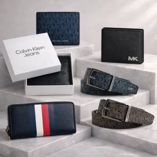 【Michael Kors】MK x Calvin Klein CK x TOMMY 長夾/短夾/皮帶/皮夾禮送(多款可挑)