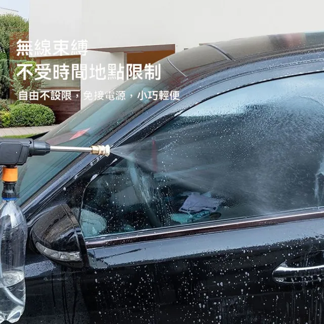 【ANTIAN】手持無線高壓大功率洗車水槍 多功能強力清洗水槍 家車兩用電動加壓噴頭 噴水槍 洗車機