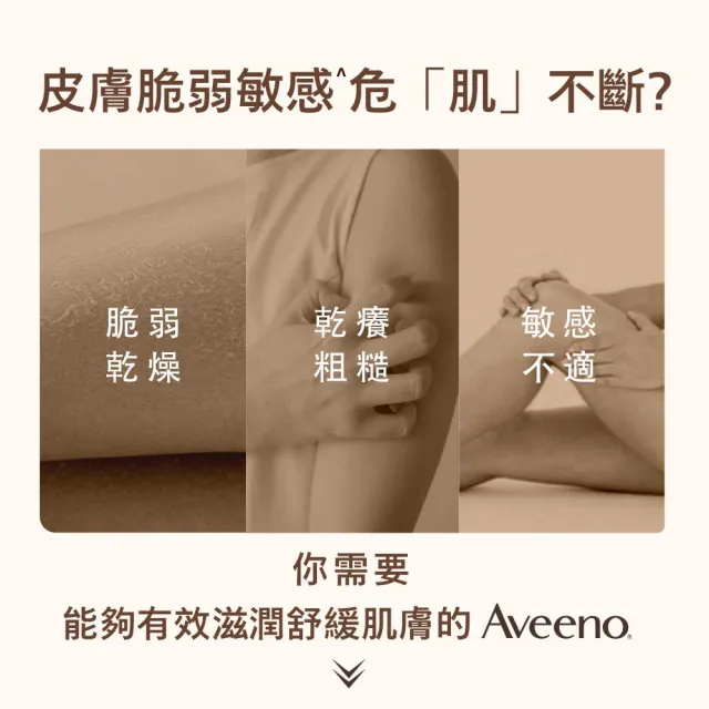 【Aveeno 艾惟諾】長效鎖水保濕乳_6款任選(活力/洋甘菊/蜂蜜杏桃)
