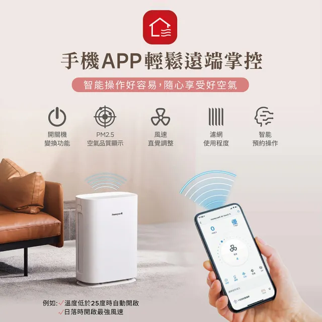 【Honeywell】(一年份濾網組)純淨空氣清淨機 HPA400WTW(適用9-18坪｜小純★除甲醛 孕婦 嬰幼兒必備)