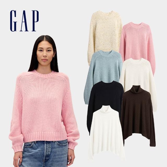 【GAP】女裝 針織衫/毛衣 多款任選(850199&864042)