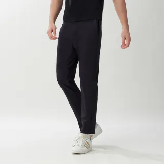 【pierre cardin 皮爾卡登】網路獨家 男款 透氣速乾休閒長褲-黑色(7267881-99)