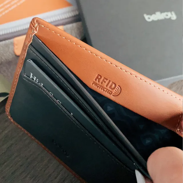 【Bellroy】Hide & Seek HI RFID防盜 植鞣皮短夾 皮夾