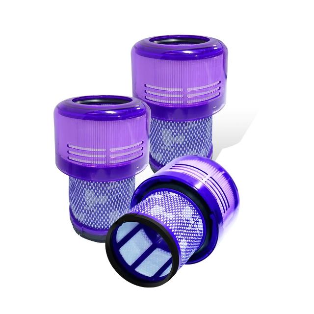 【Have Green Days 綠綠好日】三入組_適用 Dyson 戴森 V12 手持吸塵器後置濾網(吸塵器耗材 吸塵器配件)