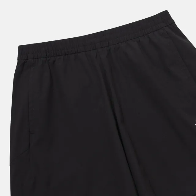 【DESCENTE】短褲 男 女 中性 運動褲 男款 7 吋/女款 6.5 吋 快排  黑 SR123UHP11-BLK0