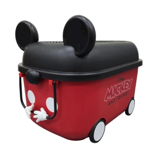 【Disney 迪士尼】米奇收納箱大/兒童收納