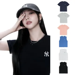 【MLB】短袖T恤 涼感 無袖上衣 KARINA同款 大都會/白襪/守護者/洋基隊(3ATSB0153/3ATOB0153-多款任選)