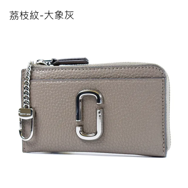 【MARC JACOBS】專櫃款 金屬雙J LOGO 拉鍊證件/鑰匙/零錢包(新款任選)