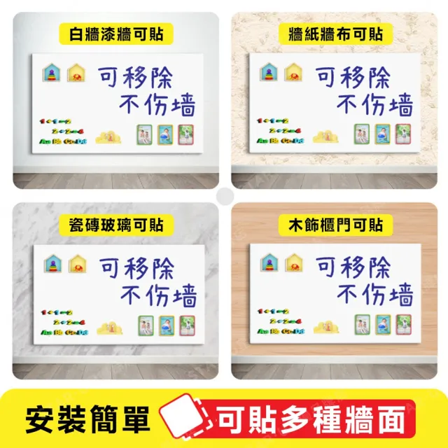 【星優】辦公白板 120*150cm 送大禮包(白板牆貼 白板貼 白板 寫字板 磁吸畫板 小黑板)