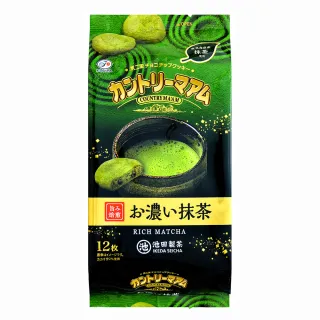 【不二家】鄉村風烘焙餅乾-濃厚抹茶 120g
