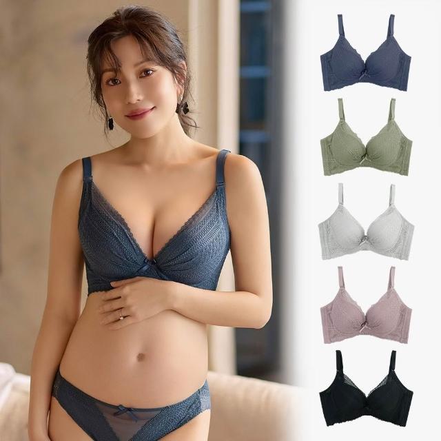 【myBRA】QQ美波-優雅款 | 機能J型軟鋼圈內衣（深藍）