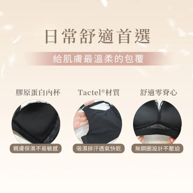 【myBRA】（A-G罩杯）無與倫比 | 蕾絲集中包覆無鋼圈內衣（灰）